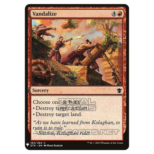 Magic The Gathering - Mystery - Vandalize - 1093/1694