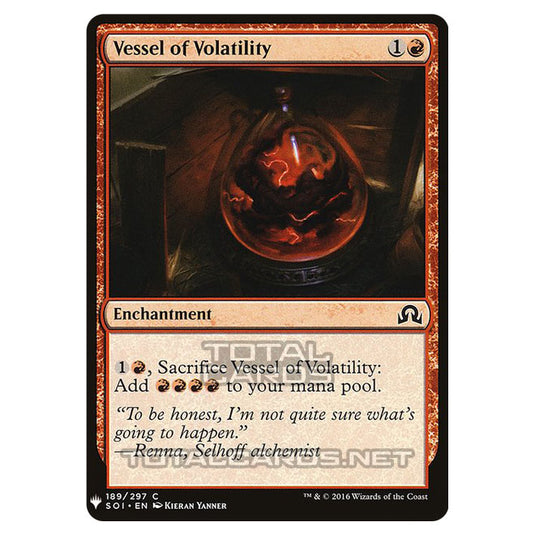 Magic The Gathering - Mystery - Vessel of Volatility - 1095/1694