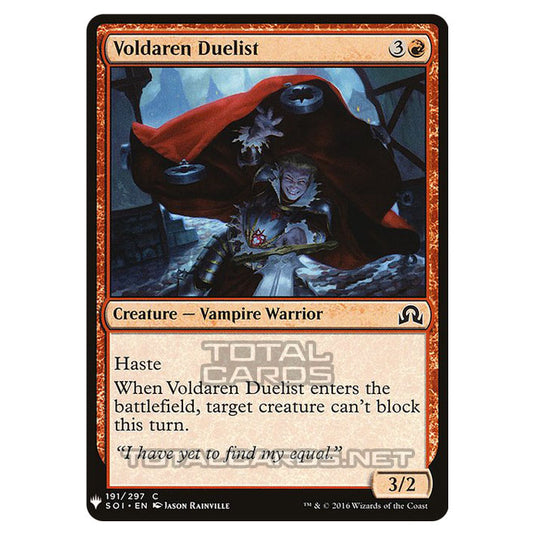 Magic The Gathering - Mystery - Voldaren Duelist - 1099/1694