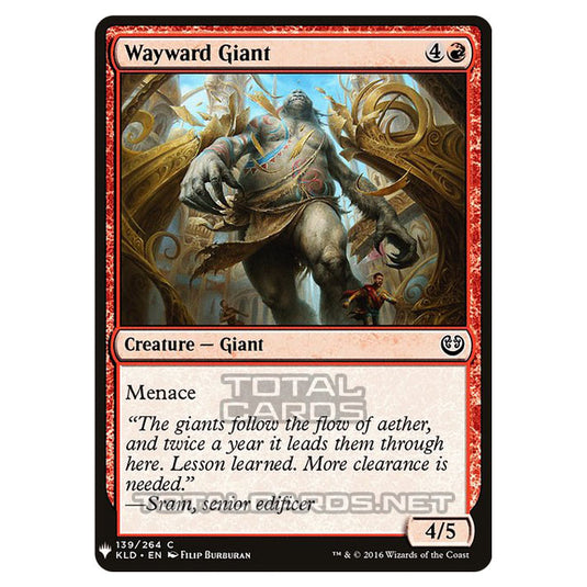 Magic The Gathering - Mystery - Wayward Giant - 1101/1694