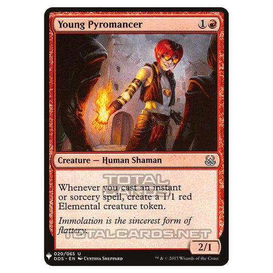 Magic The Gathering - Mystery - Young Pyromancer - 1105/1694