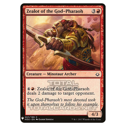 Magic The Gathering - Mystery - Zealot of the God-Pharaoh - 1107/1694