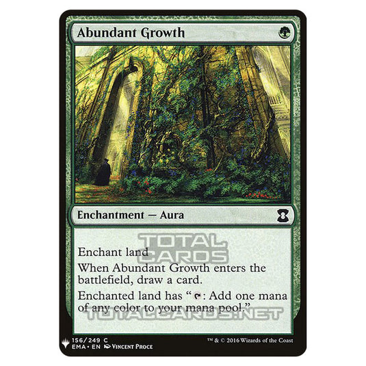 Magic The Gathering - Mystery - Abundant Growth - 1108/1694