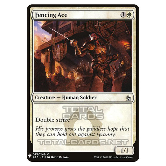 Magic The Gathering - Mystery - Fencing Ace - 110/1694