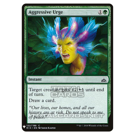 Magic The Gathering - Mystery - Aggressive Urge - 1114/1694