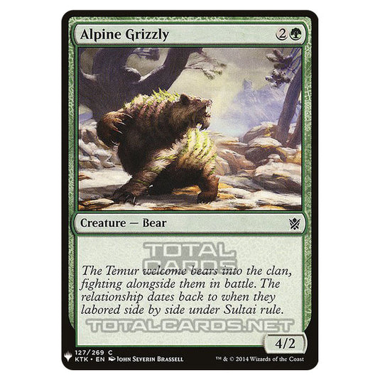 Magic The Gathering - Mystery - Alpine Grizzly - 1116/1694