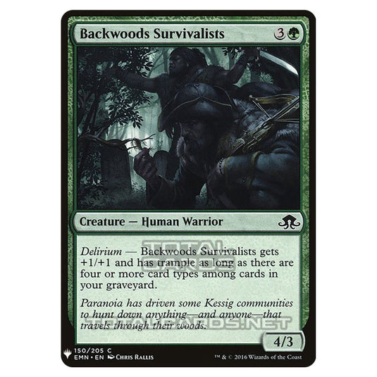 Magic The Gathering - Mystery - Backwoods Survivalists - 1128/1694