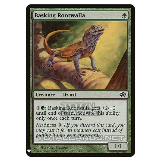 Magic The Gathering - Mystery - Basking Rootwalla - 1130/1694