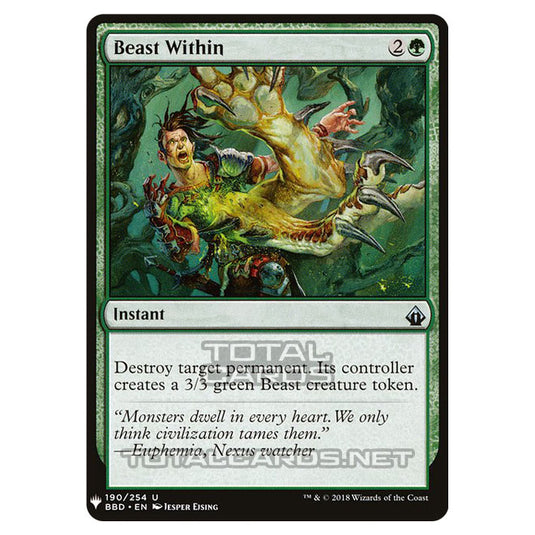 Magic The Gathering - Mystery - Beast Within - 1134/1694