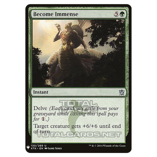 Magic The Gathering - Mystery - Become Immense - 1135/1694