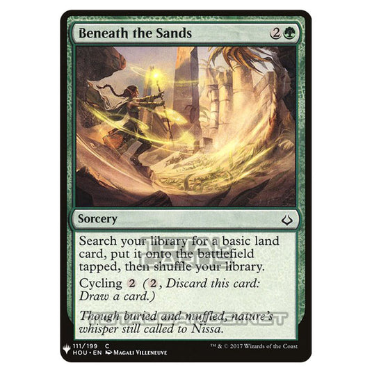 Magic The Gathering - Mystery - Beneath the Sands - 1136/1694