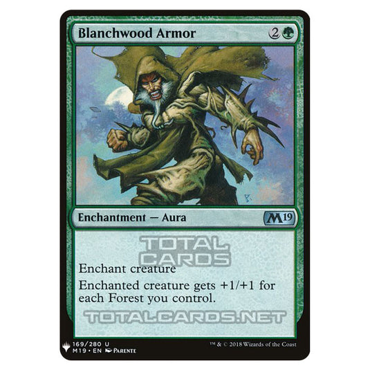 Magic The Gathering - Mystery - Blanchwood Armor - 1141/1694