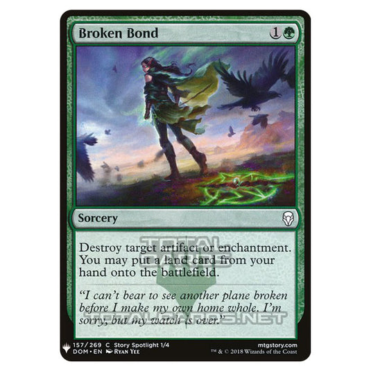 Magic The Gathering - Mystery - Broken Bond - 1150/1694