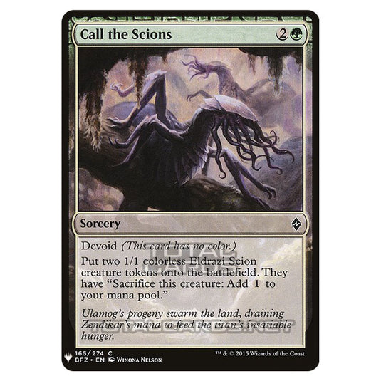 Magic The Gathering - Mystery - Call the Scions - 1153/1694