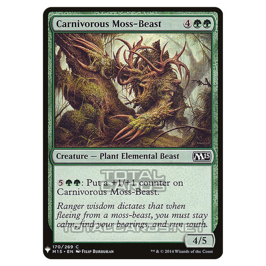 Magic The Gathering - Mystery - Carnivorous Moss-Beast - 1155/1694