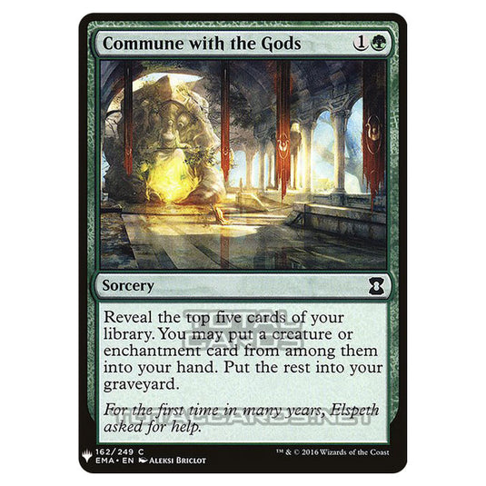 Magic The Gathering - Mystery - Commune with the Gods - 1167/1694