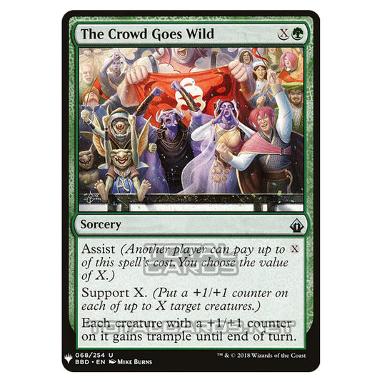 Magic The Gathering - Mystery - The Crowd Goes Wild - 1173/1694