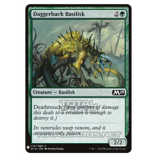 Magic The Gathering - Mystery - Daggerback Basilisk - 1177/1694