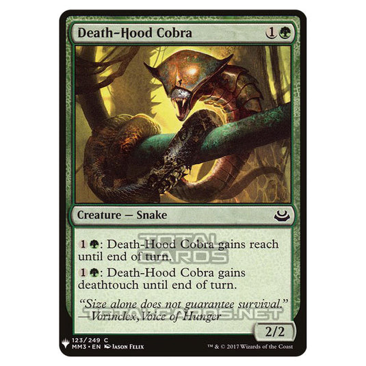 Magic The Gathering - Mystery - Death-Hood Cobra - 1179/1694