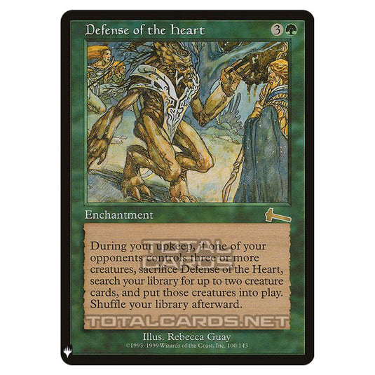 Magic The Gathering - Mystery - Defense of the Heart - 1180/1694