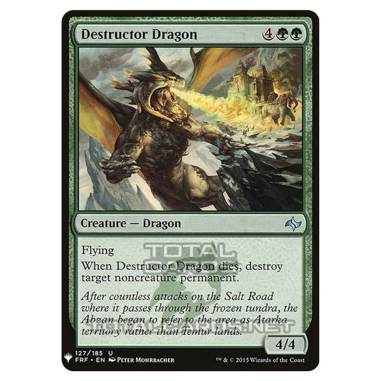 Magic The Gathering - Mystery - Destructor Dragon - 1182/1694