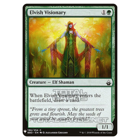 Magic The Gathering - Mystery - Elvish Visionary - 1195/1694