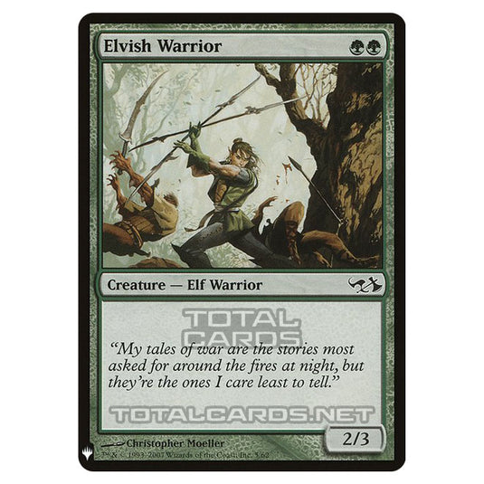 Magic The Gathering - Mystery - Elvish Warrior - 1196/1694