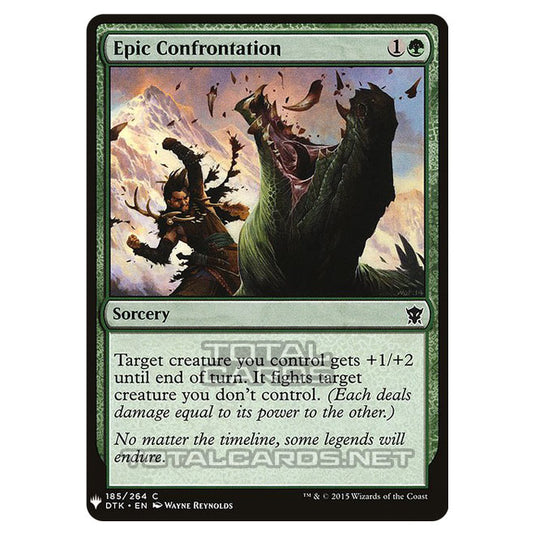 Magic The Gathering - Mystery - Epic Confrontation - 1198/1694