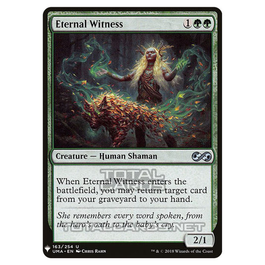 Magic The Gathering - Mystery - Eternal Witness - 1200/1694