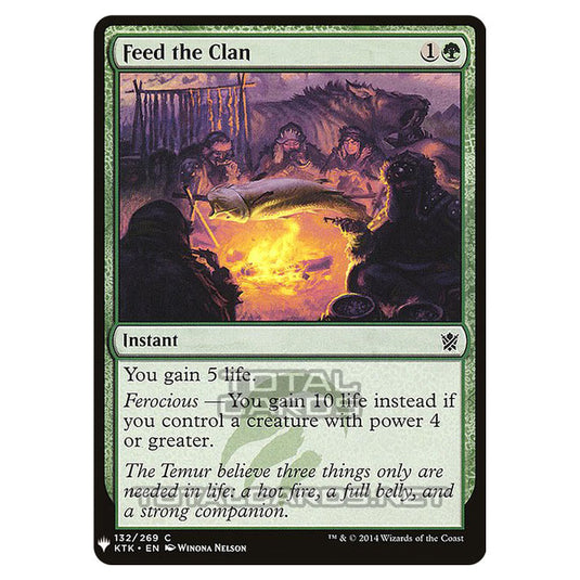 Magic The Gathering - Mystery - Feed the Clan - 1207/1694