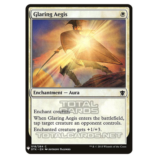 Magic The Gathering - Mystery - Glaring Aegis - 121/1694