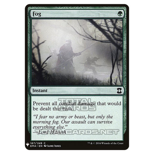 Magic The Gathering - Mystery - Fog - 1213/1694