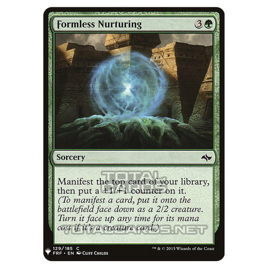 Magic The Gathering - Mystery - Formless Nurturing - 1214/1694