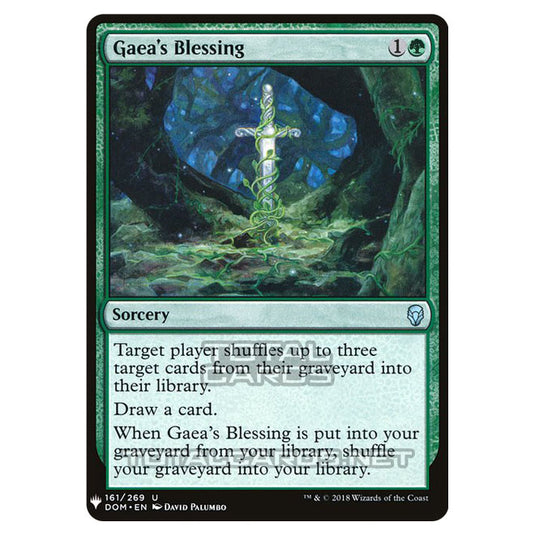 Magic The Gathering - Mystery - Gaea's Blessing - 1216/1694