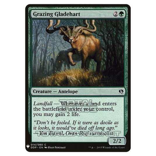 Magic The Gathering - Mystery - Grazing Gladehart - 1225/1694