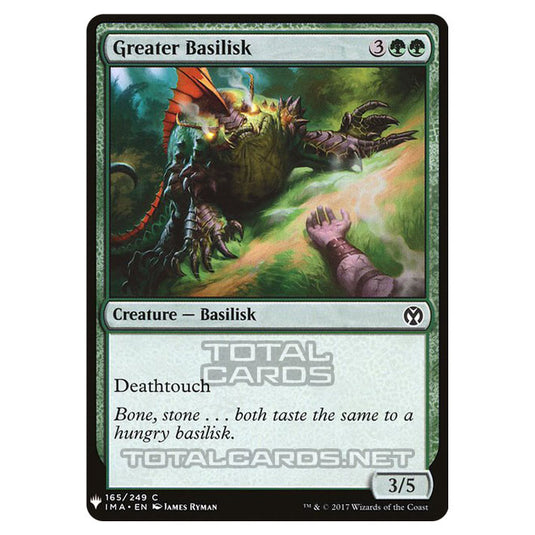 Magic The Gathering - Mystery - Greater Basilisk - 1226/1694