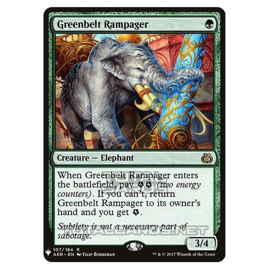 Magic The Gathering - Mystery - Greenbelt Rampager - 1228/1694