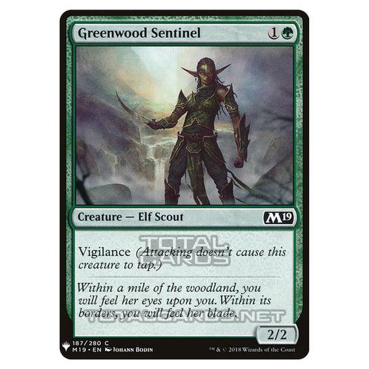 Magic The Gathering - Mystery - Greenwood Sentinel - 1229/1694