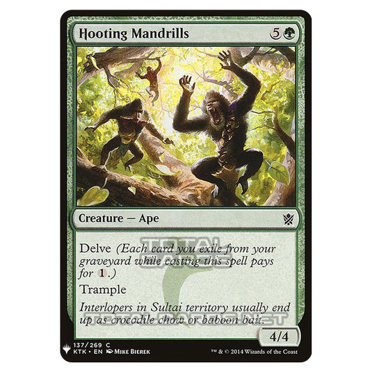 Magic The Gathering - Mystery - Hooting Mandrills - 1237/1694