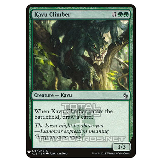 Magic The Gathering - Mystery - Kavu Climber - 1247/1694 Magic The Gathering - Mystery - Kavu Climber - 1247/1694