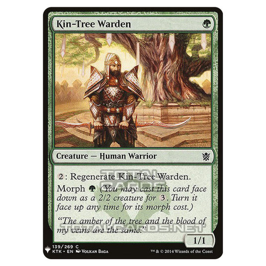 Magic The Gathering - Mystery - Kin-Tree Warden - 1250/1694