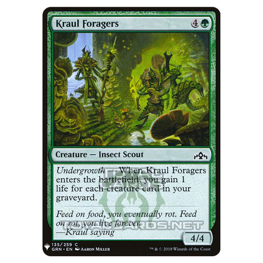 Magic The Gathering - Mystery - Kraul Foragers - 1252/1694