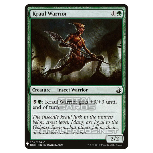 Magic The Gathering - Mystery - Kraul Warrior - 1253/1694