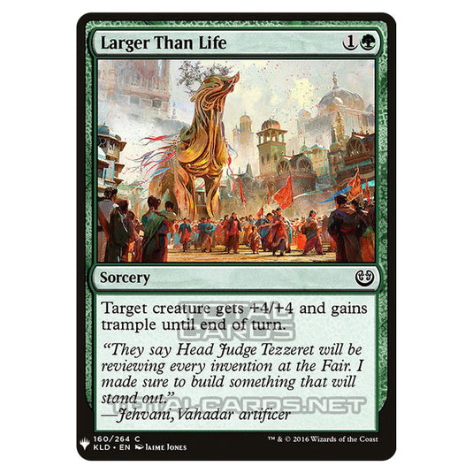 Magic The Gathering - Mystery - Larger Than Life - 1256/1694