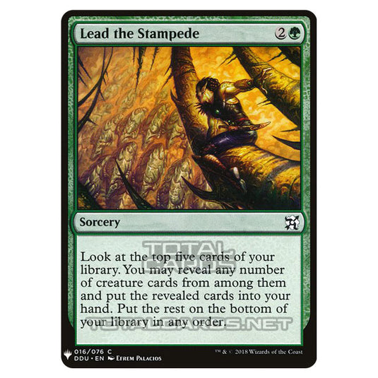 Magic The Gathering - Mystery - Lead the Stampede - 1259/1694