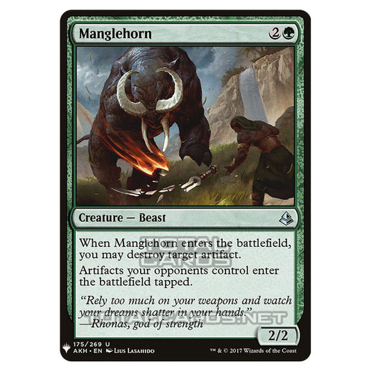 Magic The Gathering - Mystery - Manglehorn - 1266/1694