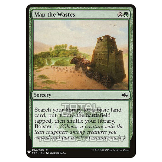 Magic The Gathering - Mystery - Map the Wastes - 1268/1694