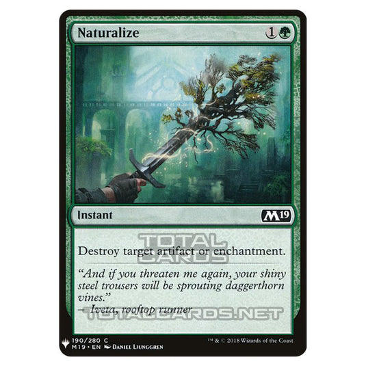 Magic The Gathering - Mystery - Naturalize - 1274/1694