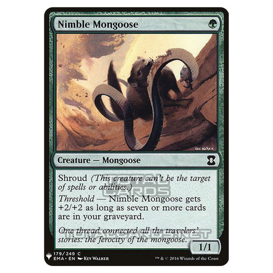 Magic The Gathering - Mystery - Nimble Mongoose - 1280/1694