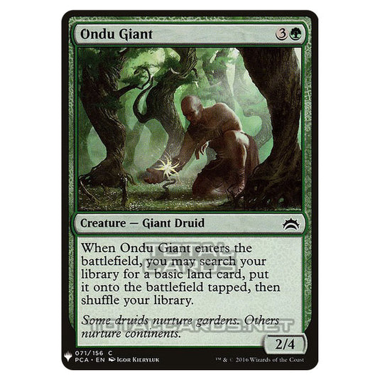 Magic The Gathering - Mystery - Ondu Giant - 1283/1694